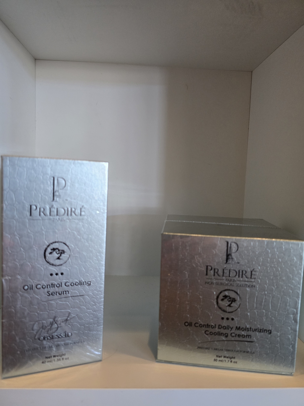 Prédiré Silver Oil Control Cooling Serum & Daily Moisturizing Cream